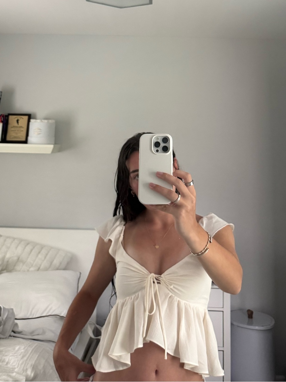 Urban Outfitters Cream Top
